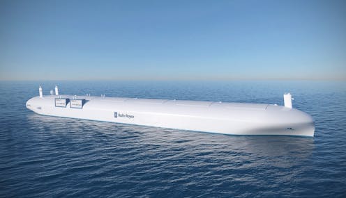 unmanned ghost ships are