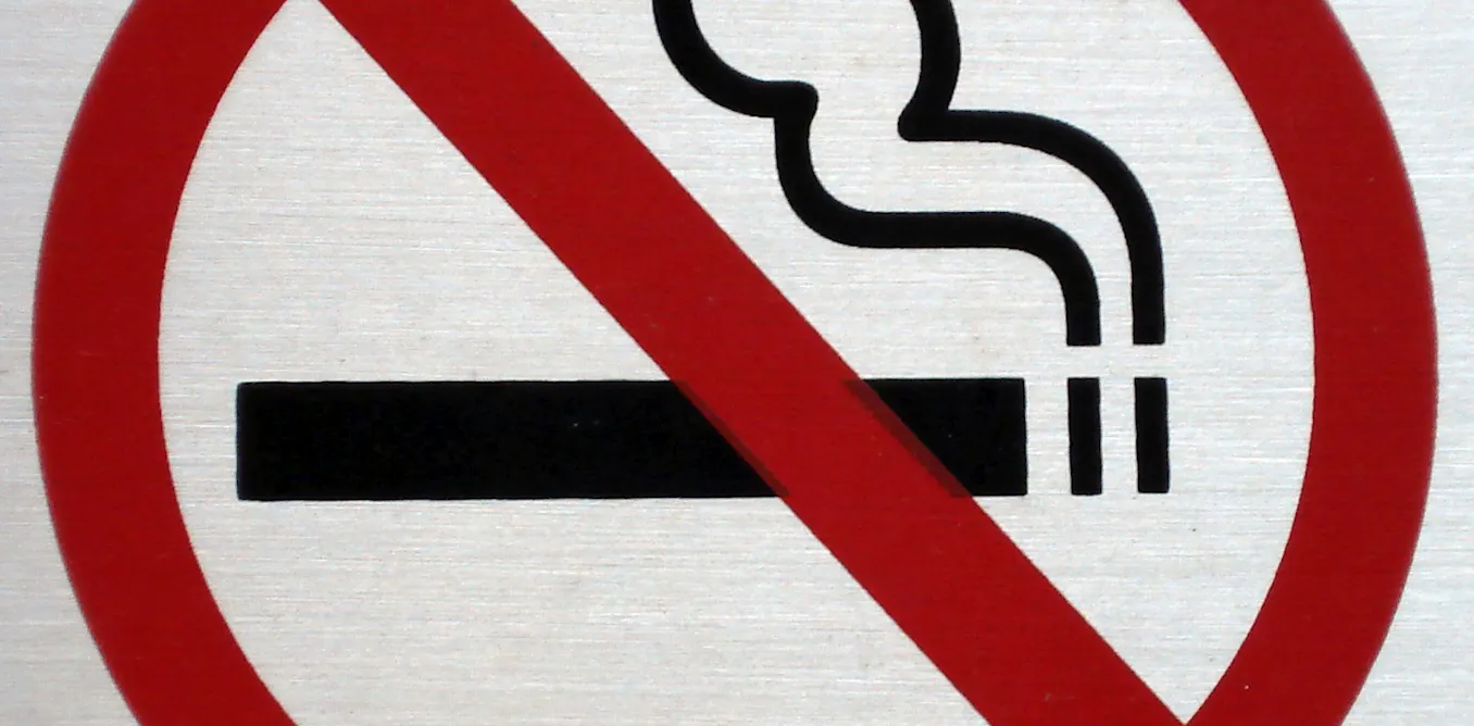 cigarette sign Anti-smoking signs may cause people to reach for cigarettes cigarette sign Anti-smoking signs may cause people to reach for cigarettes