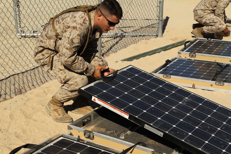 How solar power can protect the US military from threats to the ...
