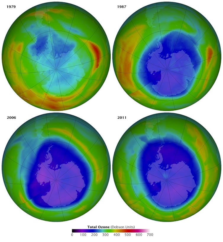 The 30yearold ozone layer treaty has a new role fighting climate change