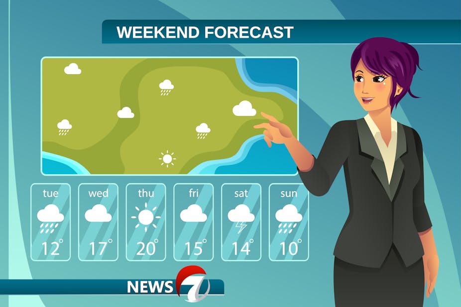 How TV weather presenters can improve public understanding of climate ...