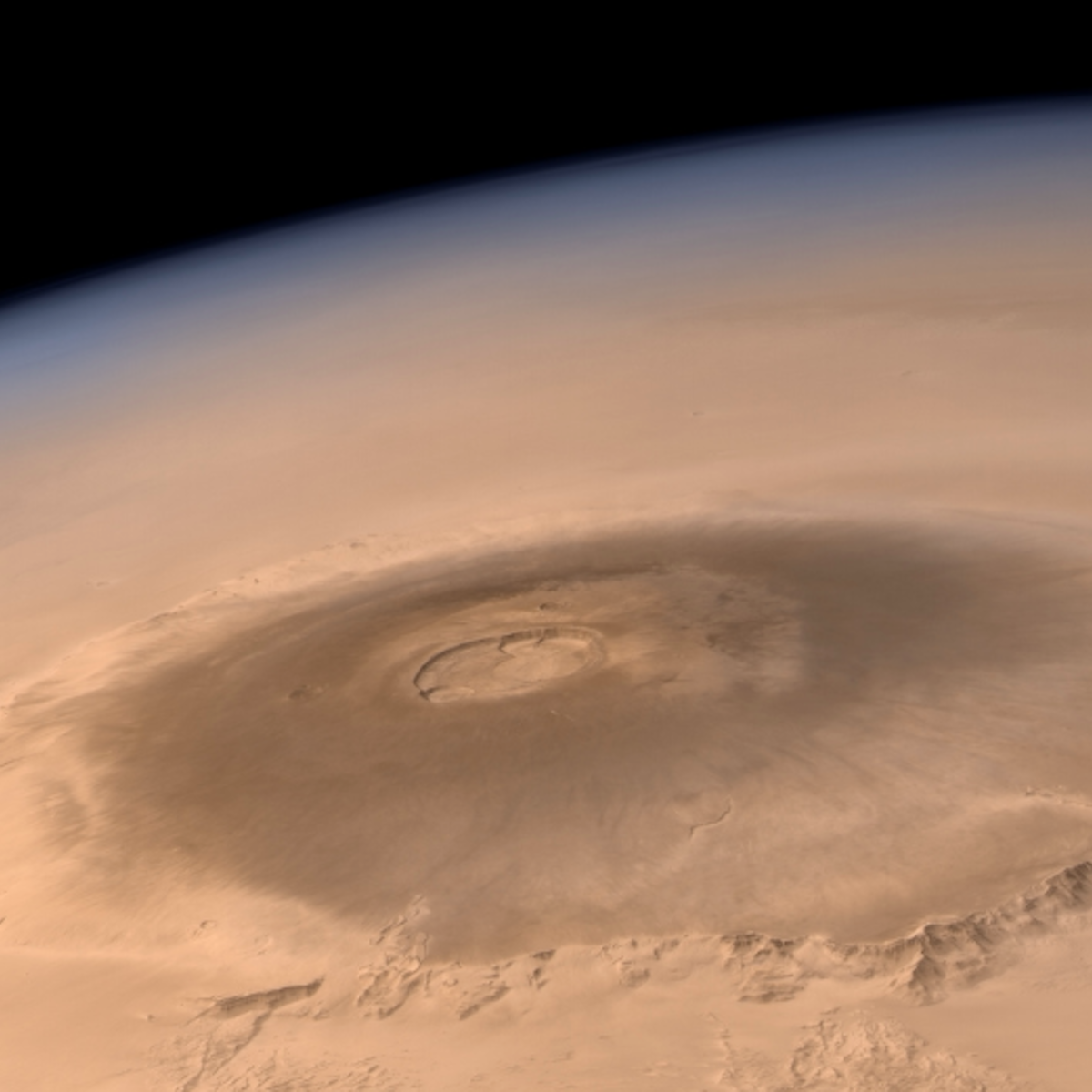 Volcanoes On Mars Nasa
