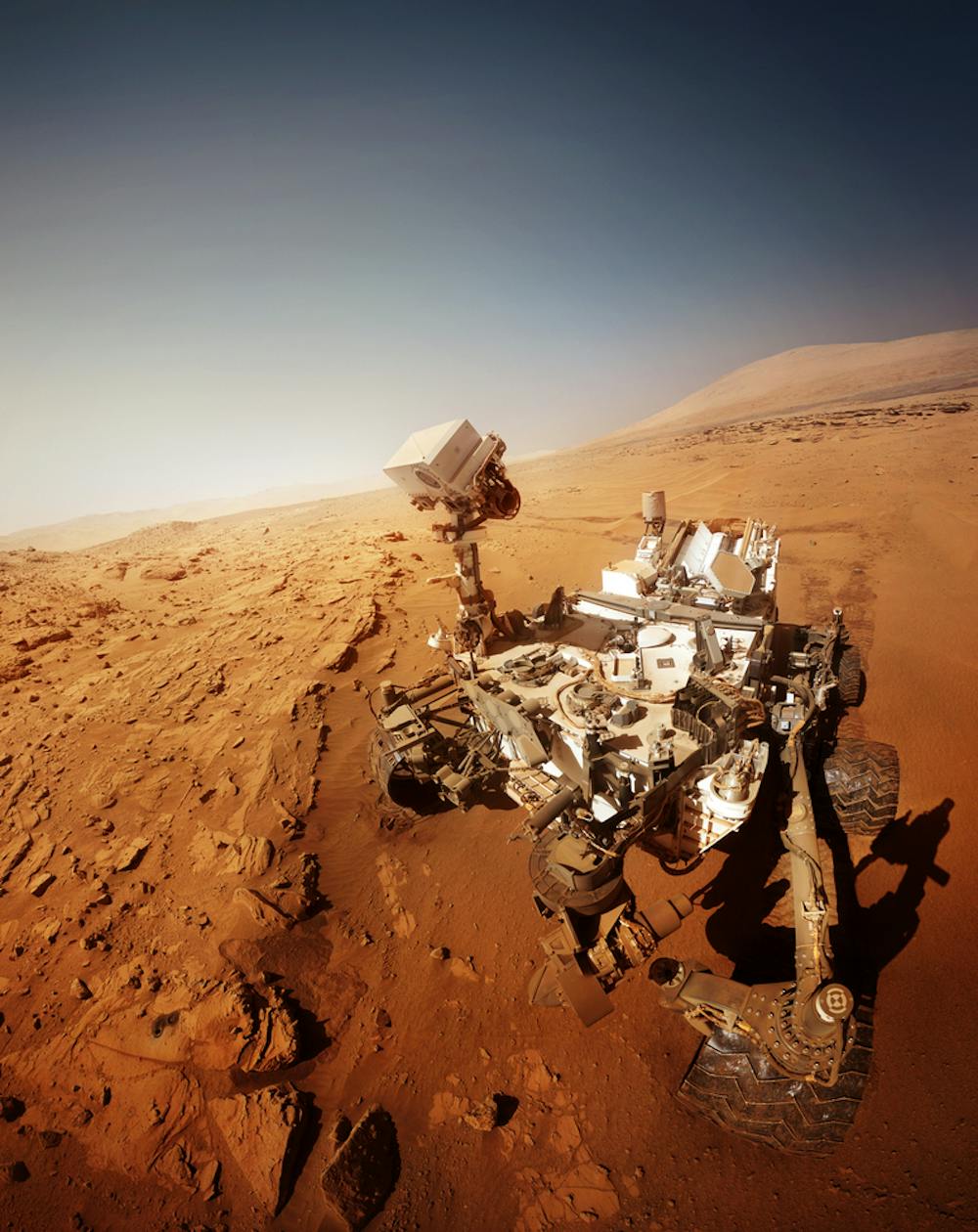 Monster volcanoes on Mars: how space rocks are helping us solve their ...