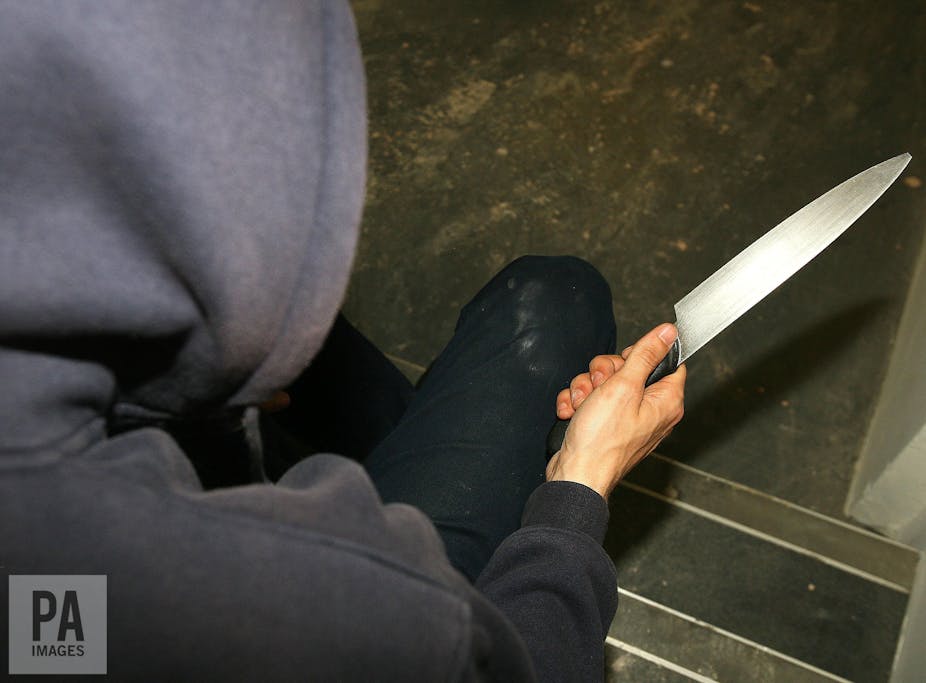 Why so many young British men are choosing to carry knives
