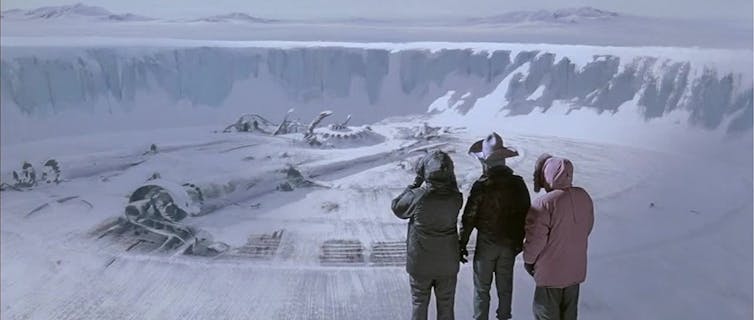 A scene from John Carpenter’s The Thing from 1982 