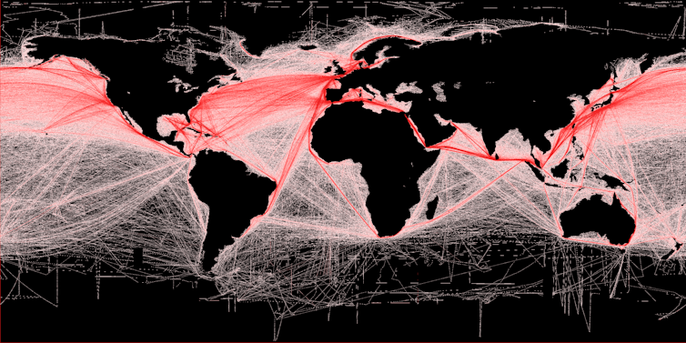 Your drive to the shops makes life pretty noisy for whales