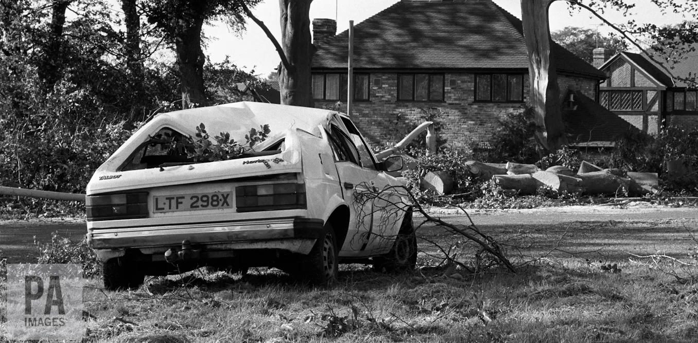 Sting jet: the mysterious cause of the 1987 Great Storm's worst winds