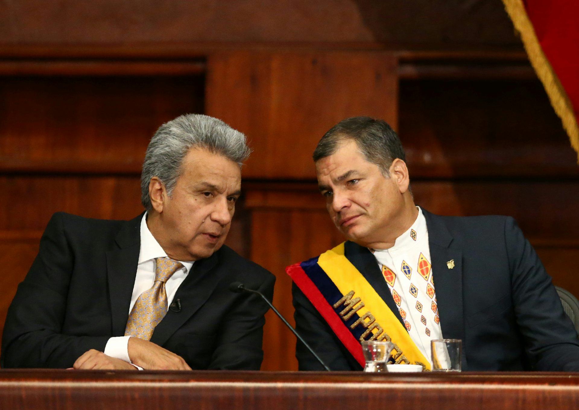 Cómo el nuevo presidente del Ecuador procura deshacer el legado del