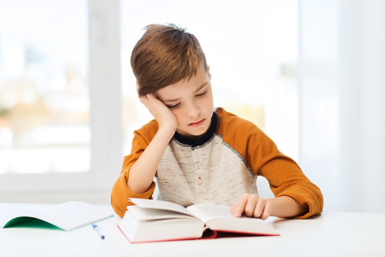 Child Not Reading New research shows some children who struggle to read…
