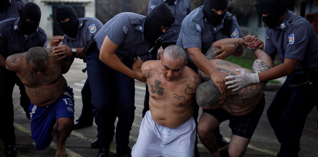 In Central America, gangs like MS13 are bad but corrupt