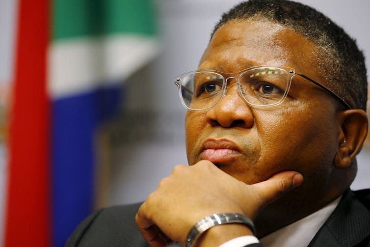 South Africa’s Police Minister Fikile Mbalula’s biggest challenge is to ensure that criminals are brought to book. Reuters/Mike Hutchings South Africa’s Police Minister Fikile Mbalula’s biggest challenge is to ensure that criminals are brought to book. Reuters/Mike Hutchings