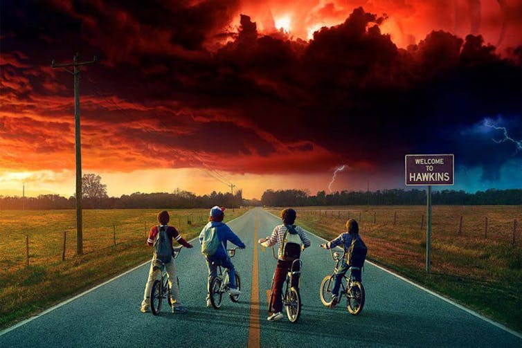 Affiche promotionnelle de « Stranger Things » saison 2