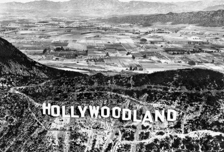 The history of the Hollywood sign, from public nuisance to symbol of stardom