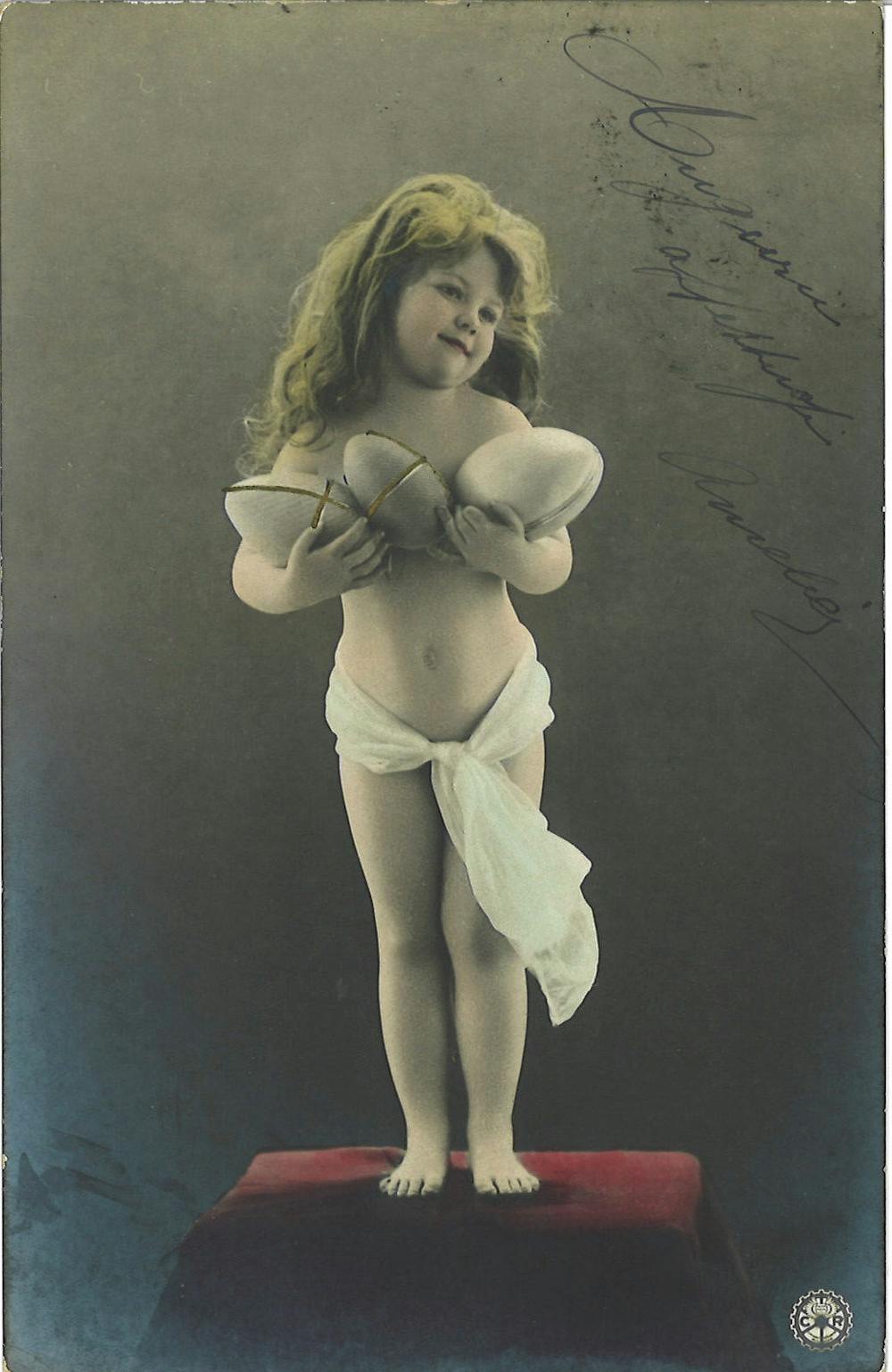 Italian Sex Drawings - Between innocence and experience: the sexualisation of girlhood in 19th  century postcards