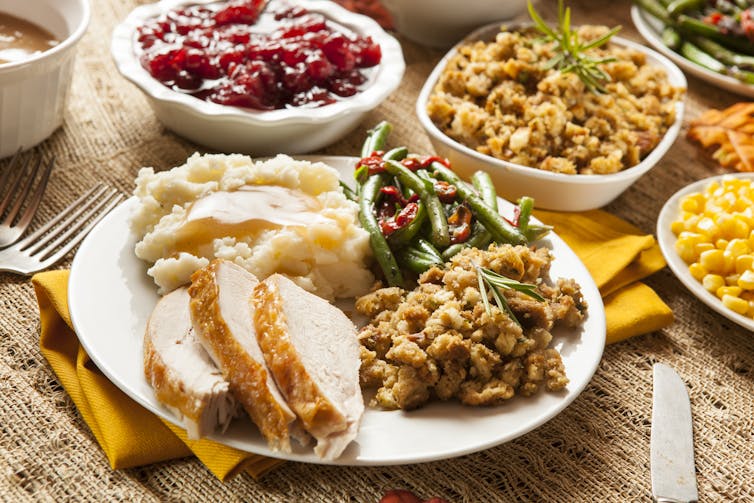 turkey dinner Thanksgiving tryptophan