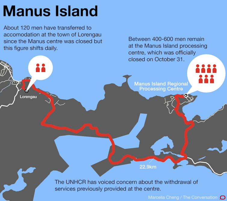 Scientific Research Vessels - Robert Allan Ltd. Three charts on: what's going on at Manus Island