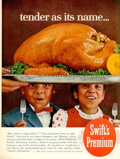 A Swift’s Premium Turkey ad from 1964.