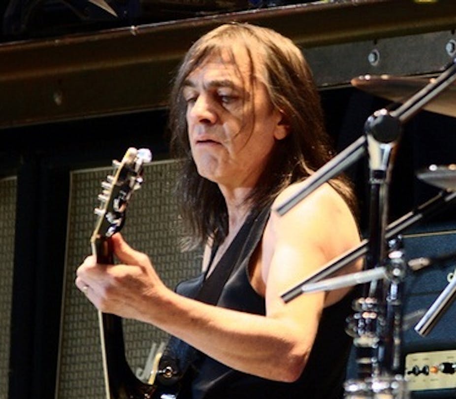 Malcolm Young Ac Dc Guitarist Who Helped Define Heavy Rock S Guitar Sound