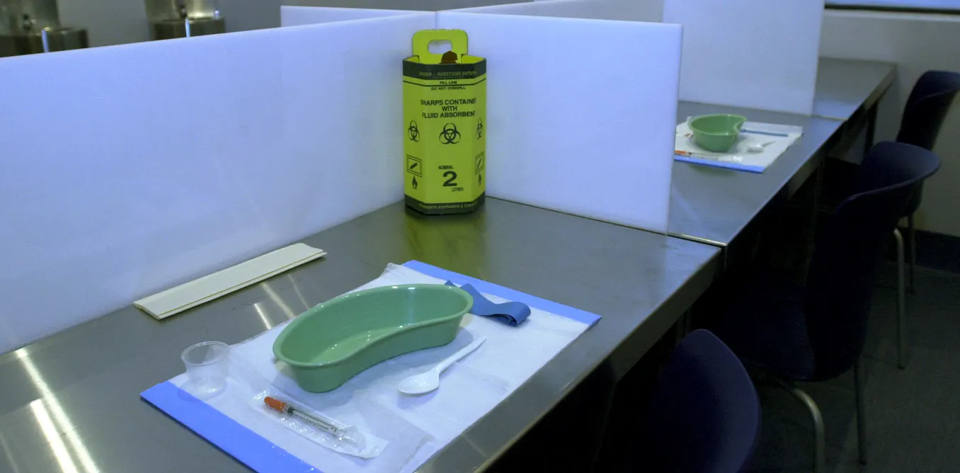 What goes on inside a medically supervised injection facility?