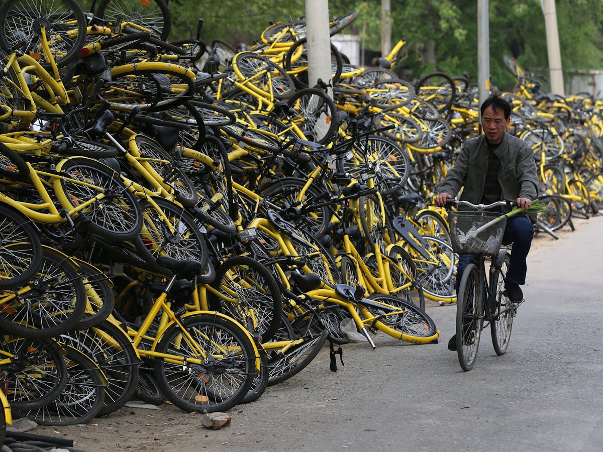 Boicot A Las Bicicletas De Mobike En Zaragoza Les Estan Cortando