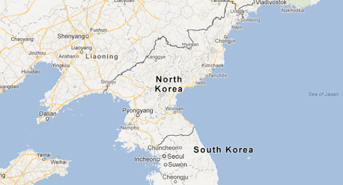 Googles Map Of North Korea Stirs Social Media Passion And Googles Map Of North Korea Stirs Social Media Passion And
