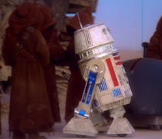 R5-D4, the malfunctioning droid of A New Hope Star Wars