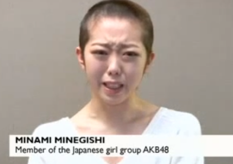 Shaved Schoolgirl - AKB48, headshaving and the sexual politics of J-Pop