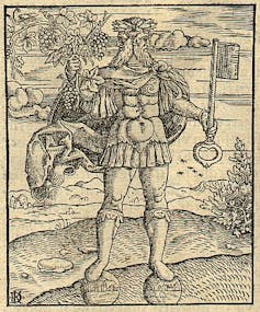 The God Janus by Sebastian Münster 1550