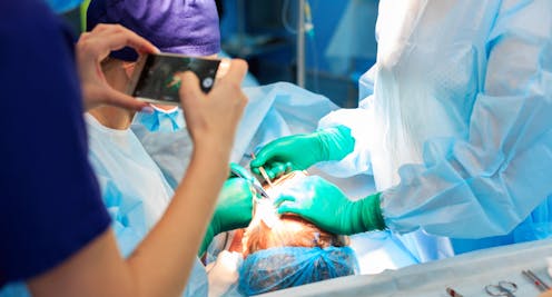 Doctors already use phones to share clinical images of patients - legislation needs to catch up