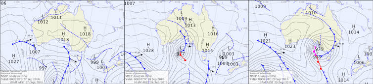 Explainer: 'bomb cyclones' – the intense winter storms that hit the US (and Australia too)