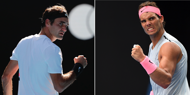 Workrate, clutch and serve - how Federer and Nadal win Australian Opens