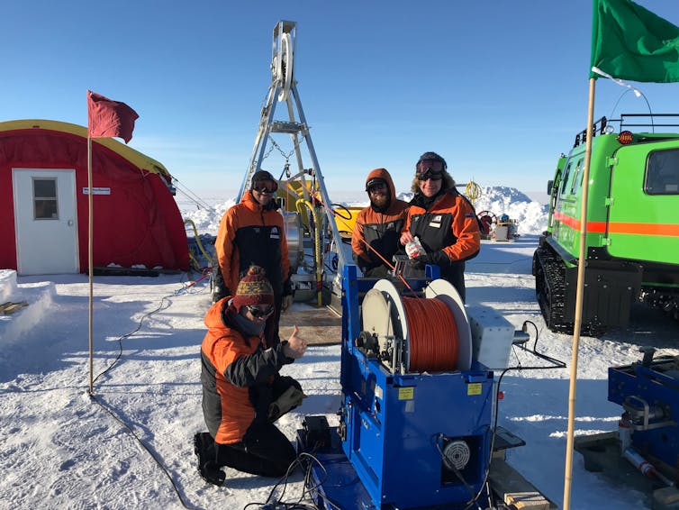 Climate scientists explore hidden ocean beneath Antarctica's largest ice shelf