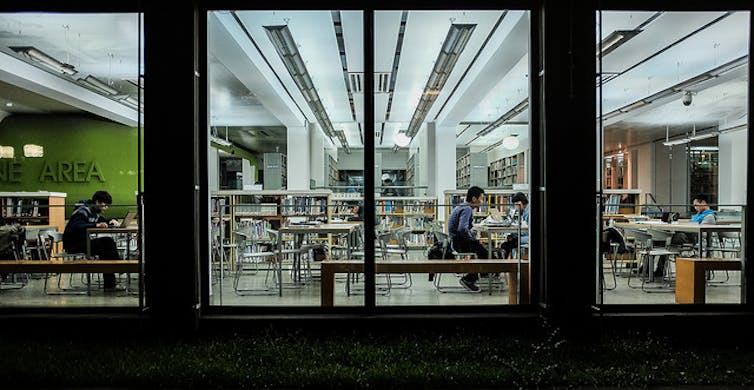 A university library in China. MatthiasRipp/flickr