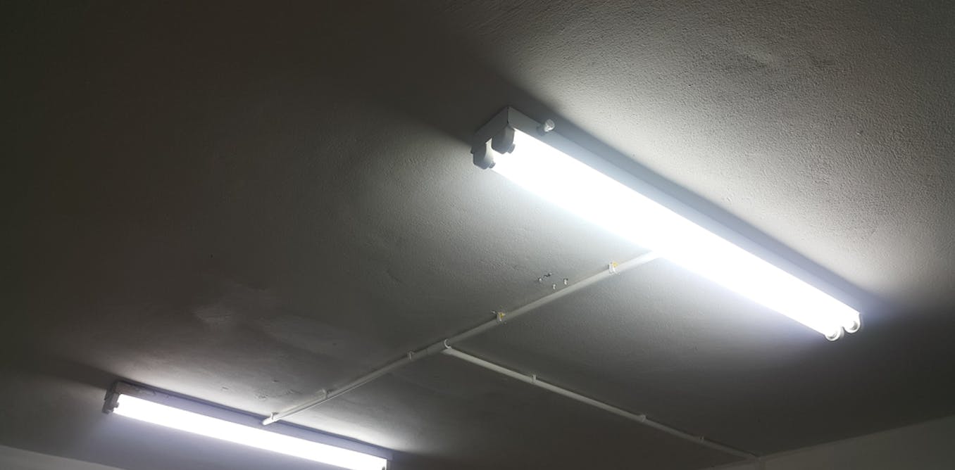 fluorescent lights uv emit always harm wondered ve health theconversation clip physical