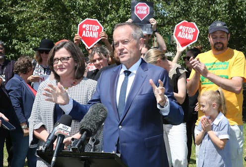 Shorten goes colder on Adani coal mine as the battle for Batman begins