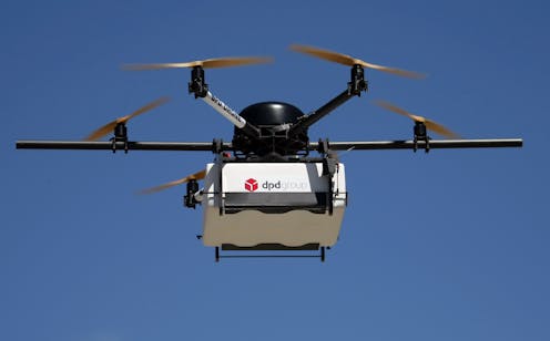 Delivering packages with drones might be good for the environment