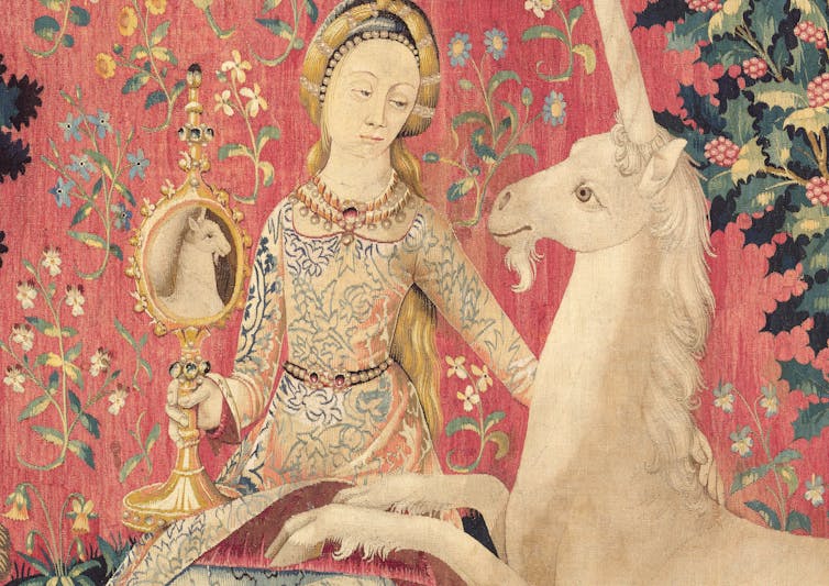 Explainer: the symbolism of The Lady and the Unicorn tapestry cycle
