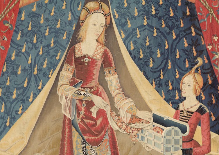 Explainer: the symbolism of The Lady and the Unicorn tapestry cycle