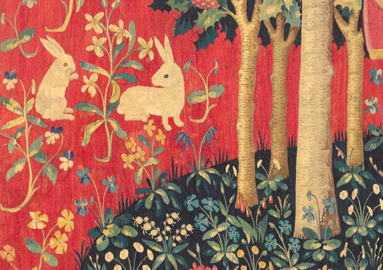 Explainer: The Symbolism Of The Lady And The Unicorn Tapestry Cycle