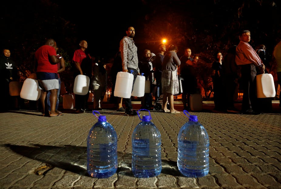 How Cape Town's water crisis could make people sick