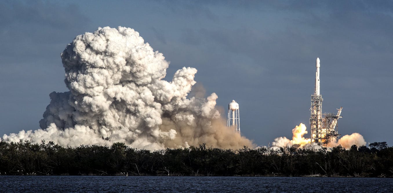 Real Nasa Rocket Ship With Glitter