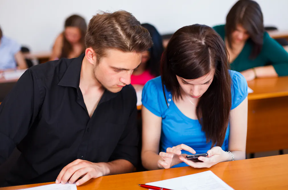 Student Cheater Students cheat for good grades. Why not make the classroom about ...