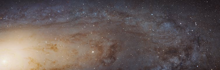 When galaxies collide, size matters if you want to know the fate of our Milky Way