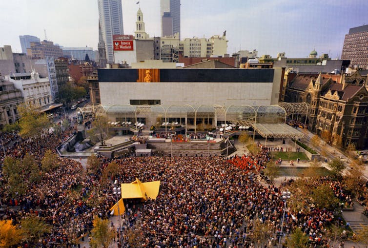 For what shall it profit a city if it loses its civic soul? A plea to preserve Melbourne's Fed Square