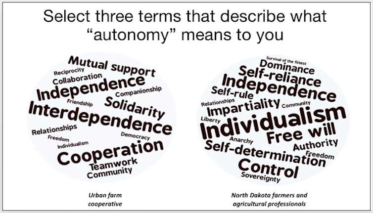 Understanding the US political divide, one word cloud at a time