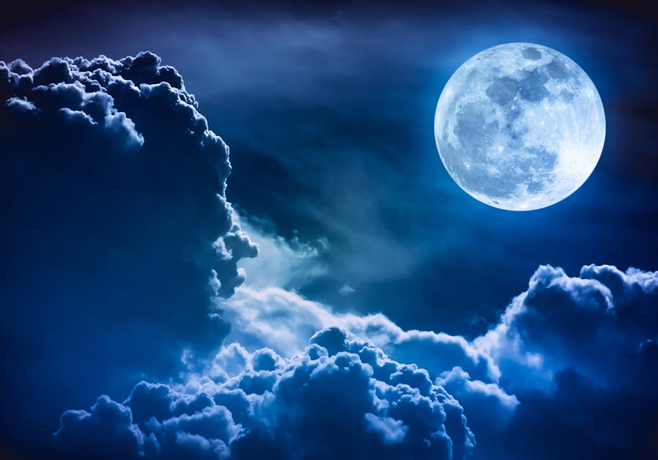 23 Gambar  Bulan  Dan  Bintang Malam Hari Foto Pemandangan HD