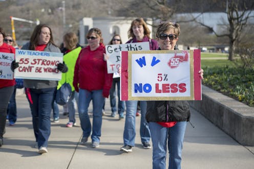 West Virginia teachers win raise – but nation's rural teachers are still underpaid