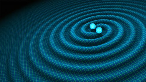 why you can hear gravitational waves when things collide in the universe