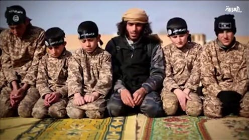 Islamic State schooled children as soldiers – how can their 'education' be undone?