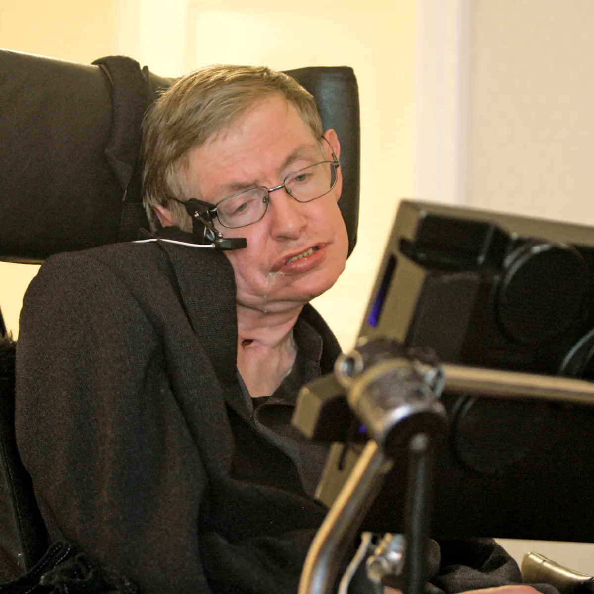 Computer Hawking Stephen Hawking Wheelchair Computer